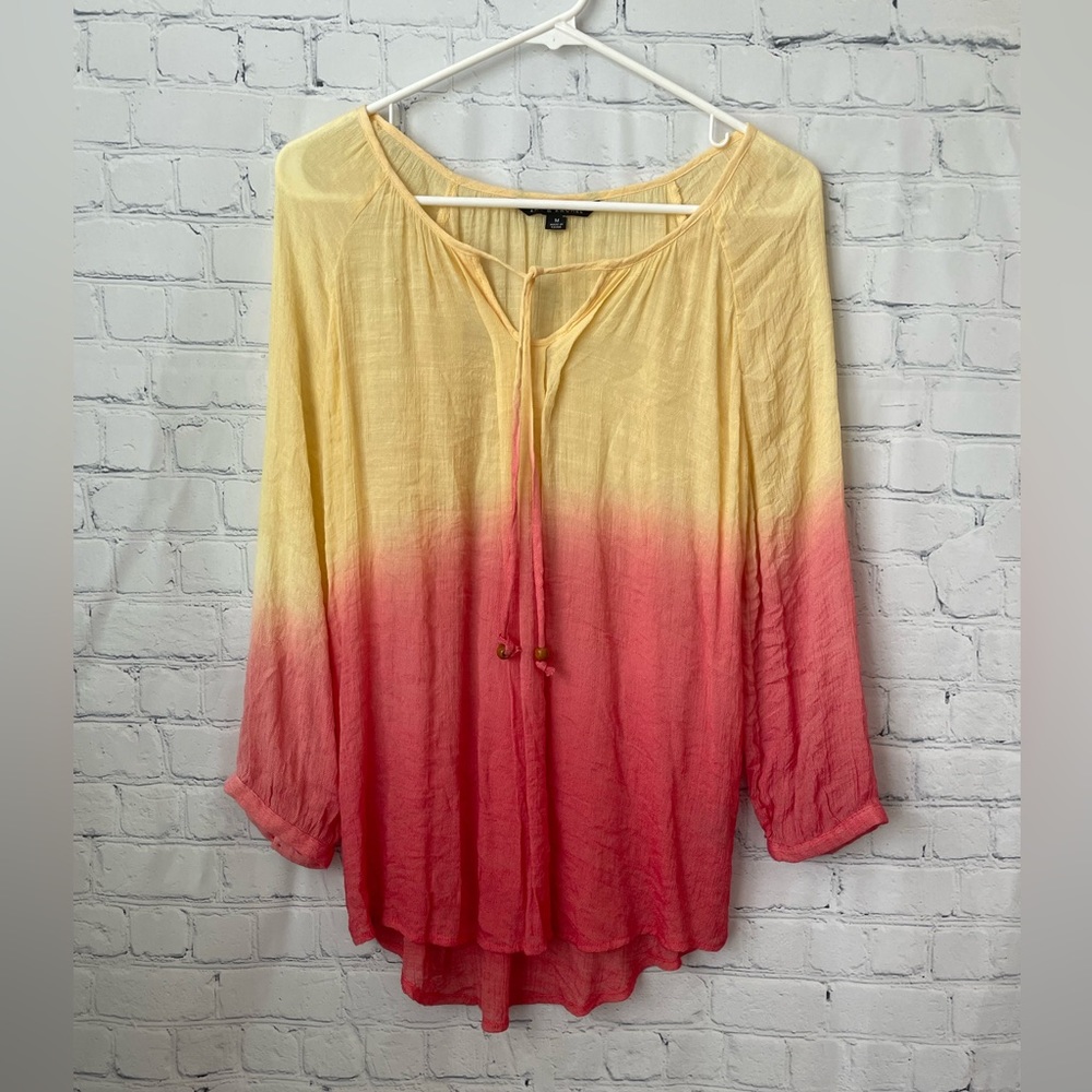 Zac & Rachel size medium yellow & red